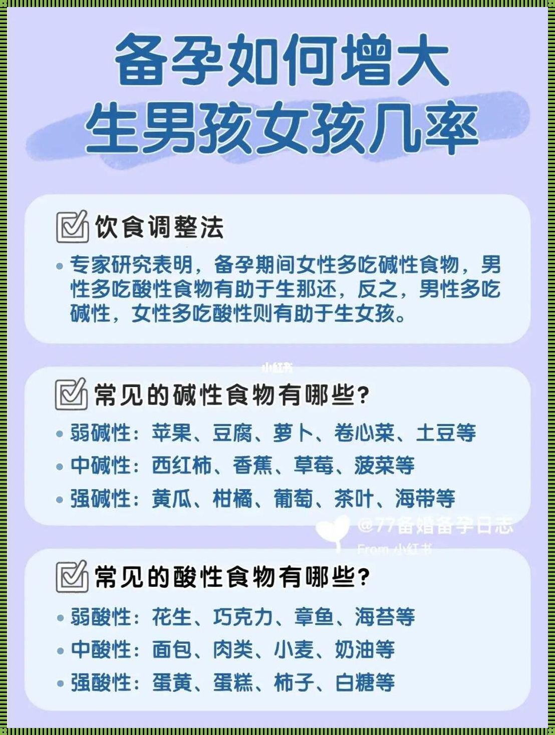 《生男孩秘籍：概率翻倍的备孕攻略》