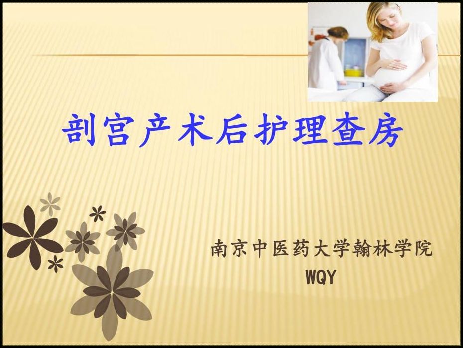 产后护理新篇章：剖腹产妈妈的贴心指南