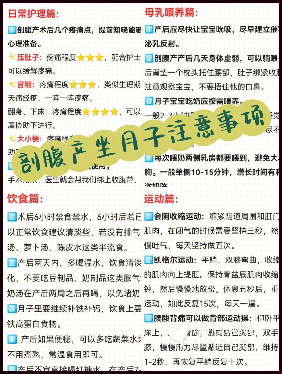 《剖腹产后如何保养子宫》——一部动人心弦的失望之作