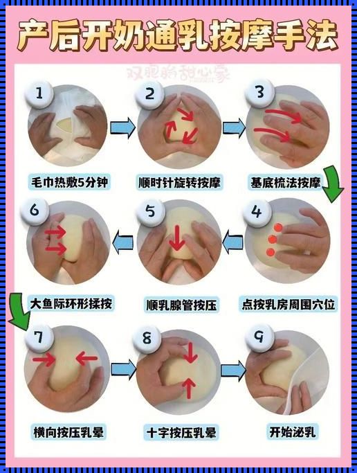 产后三天堵奶疏通小妙招，让你远离哺乳难题