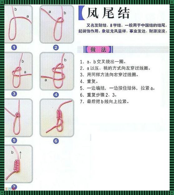 四股绳打结方法图解：神秘技巧