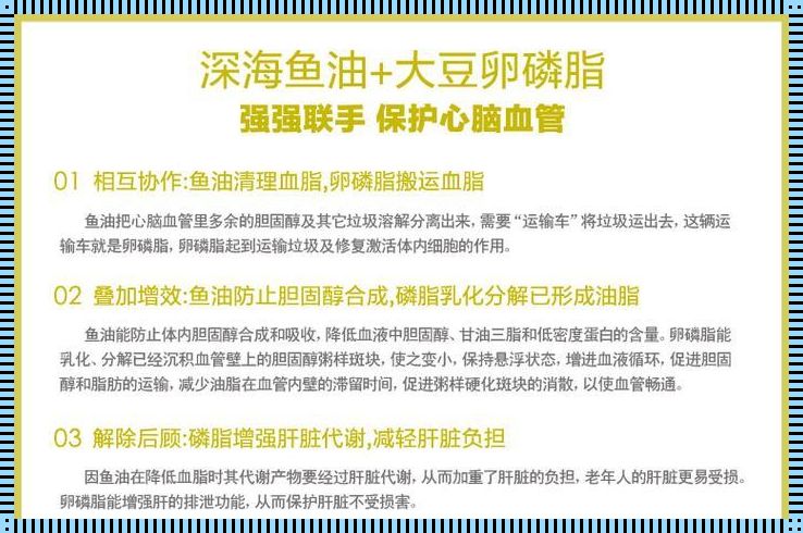 深海鱼油和卵磷脂的功效与作用：无比强大的健康守护者