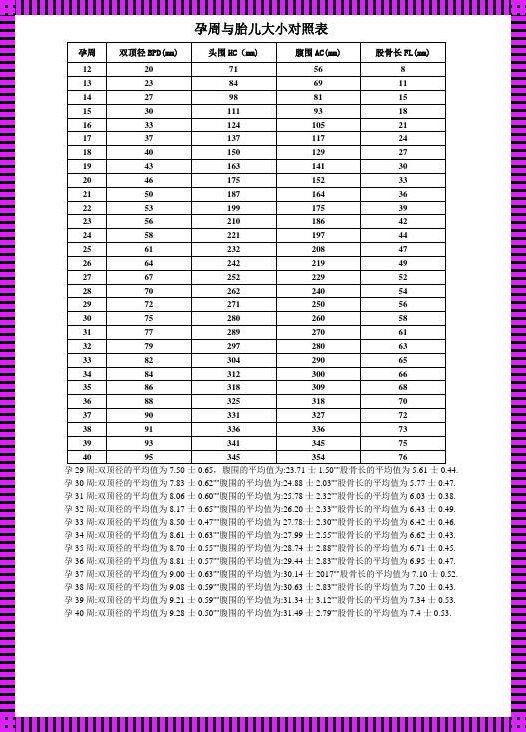 双顶径98有多大：解读胎儿发育的重要指标