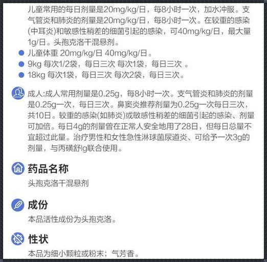 希刻劳0一12岁儿童用量表：关注儿童健康，合理用药