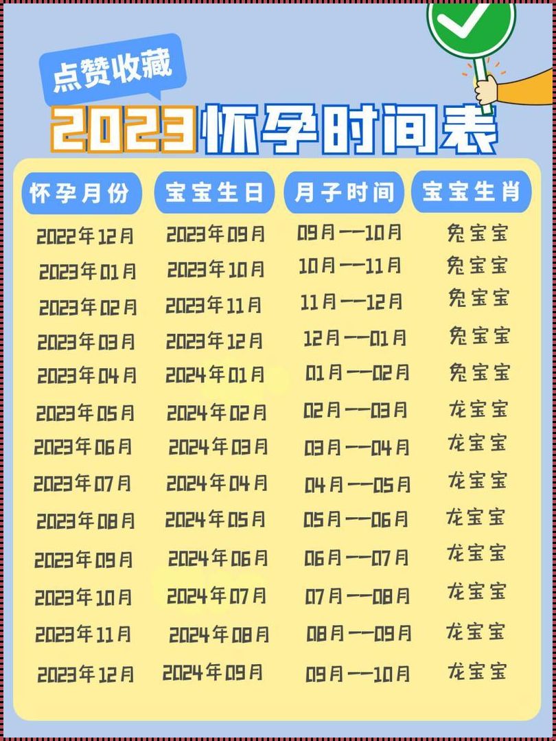 2023年备孕最佳时间