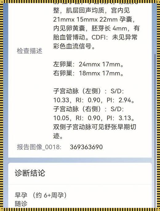 胎儿心脏指标对照表：关爱生命起点