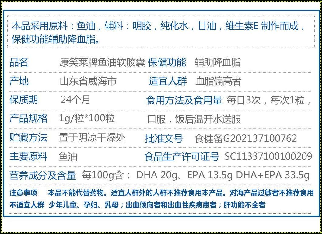 揭开鱼油9A等级的神秘面纱