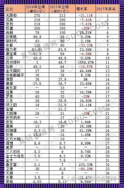 中国合法直销公司排名：探索行业先锋