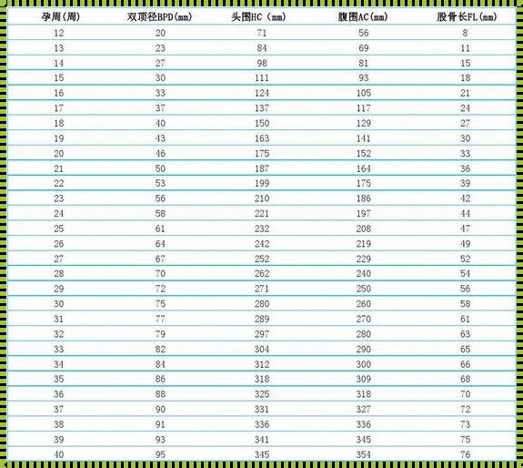 孕32周双顶径88头围301：揭秘