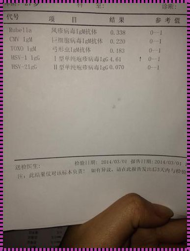 揭开单纯疱疹病毒1型igg阳性的神秘面纱