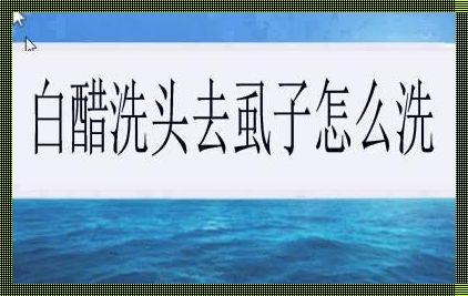 去虱子用白酒还是白醋：一种独特视角的探讨