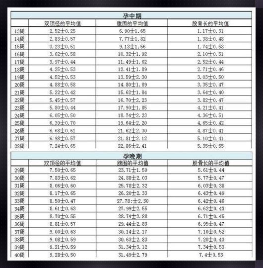 21周双顶径多少是男孩：揭秘胎儿性别的科学奥秘