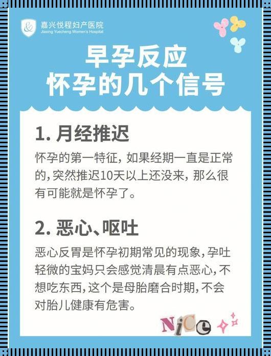 孕育新生命：探索怀孕初期反应的神秘