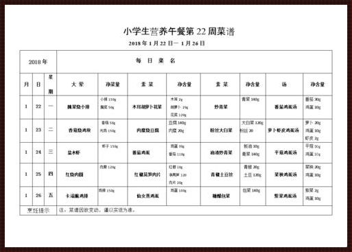  小学午托菜谱三菜一汤：建立产后恢复的美食计划 