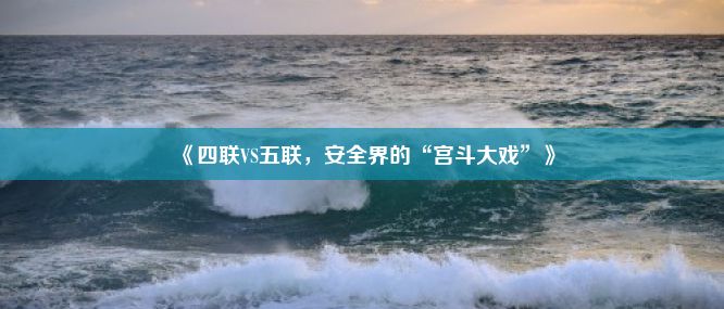 《四联VS五联，安全界的“宫斗大戏”》