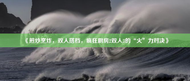 《煎炒烹炸，双人搭档，疯狂厨房2双人3的“火”力对决》