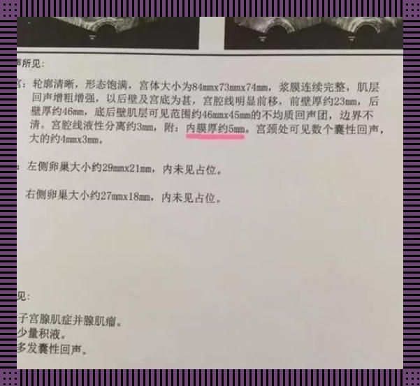 “宫腔内膜厚度那些事儿：你的‘底层建筑’达标没？”