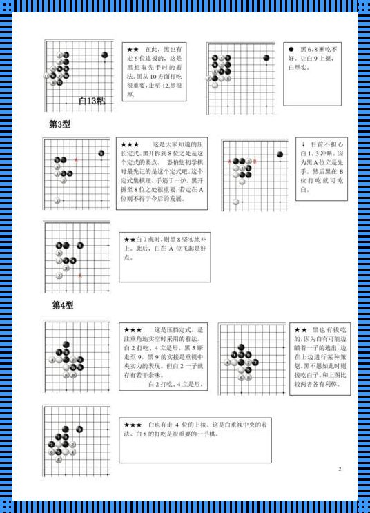 棋趣横生：50个所谓必会定式，笑谈中解锁围棋奥秘